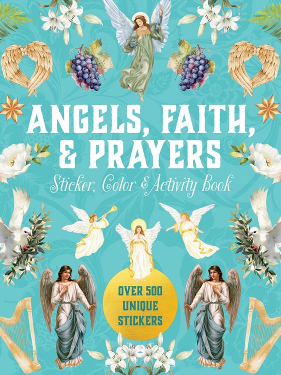 Produktbild: Angels, Faith & Prayers Sticker, Color & Activity Book