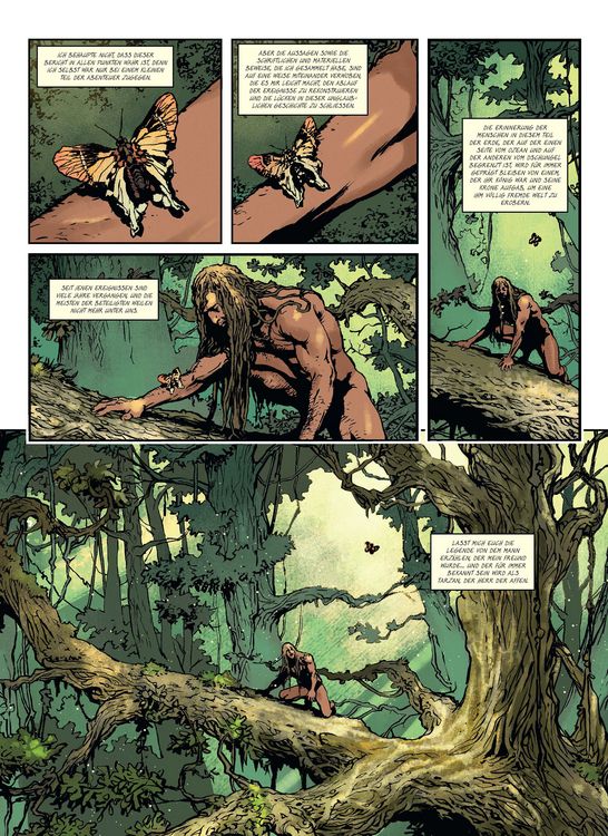 Produktbild: Tarzan bei den Affen (Graphic Novel)