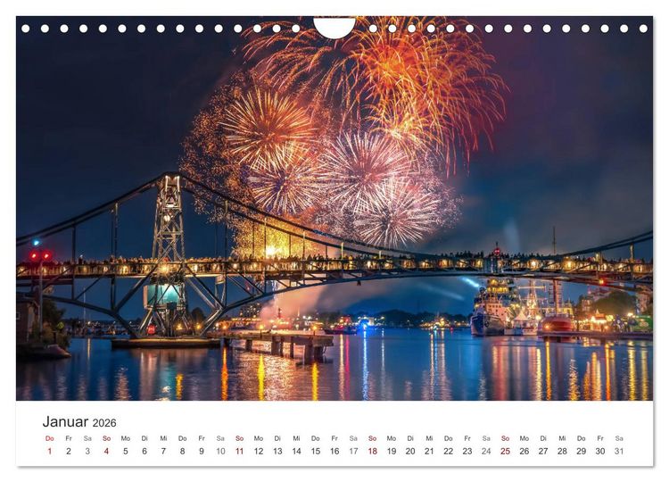 Produktbild: Nieders&auml;chsische K&uuml;ste - K&uuml;stenorte von Ostfriesland bis Bremerhaven (Wandkalender 2026 DIN A4 quer), CALVENDO Monatskalender