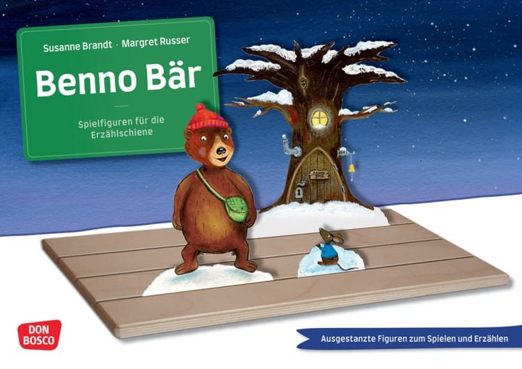 Produktbild: Benno Bär. Erzählschienen-Figurenset