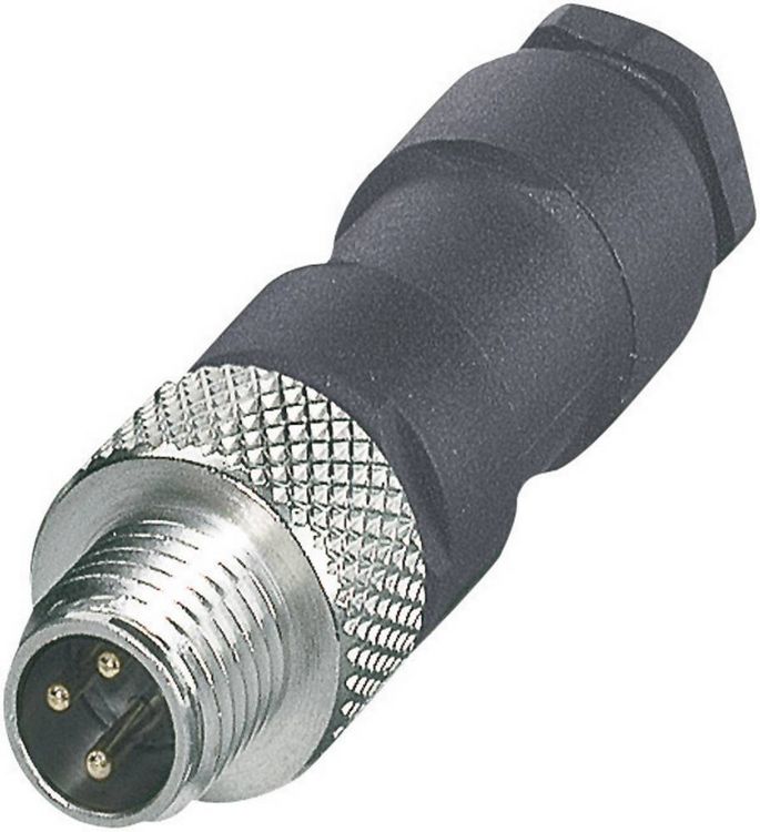 Produktbild: Phoenix Contact 1681156 Sensor-/Aktor-Steckverbinder, unkonfektioniert M8 Stecker, gerade Polzahl Sensoren: 3 1 St.