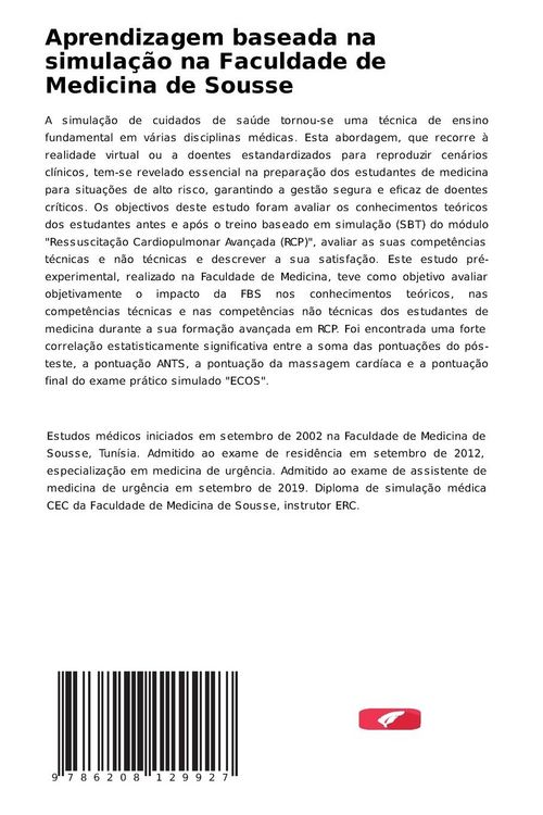 Produktbild: Aprendizagem baseada na simula&ccedil;&atilde;o na Faculdade de Medicina de Sousse