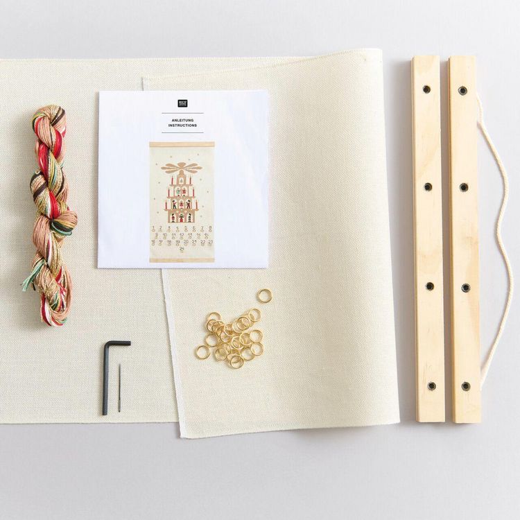 Produktbild: Stickpackung Gez&auml;hlter Kreuzstich, Adventskalender