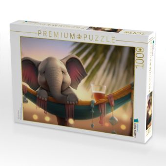Produktbild: CALVENDO Puzzle Tropische Tr&auml;ume | 1000 Teile Lege-Gr&ouml;&szlig;e 64x48cm Foto-Puzzle f&uuml;r gl&uuml;ckliche Stunden