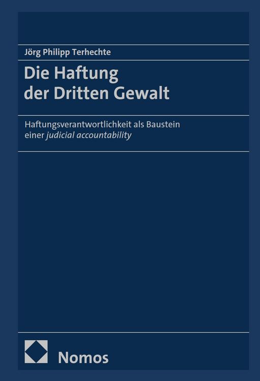 Produktbild: Die Haftung der Dritten Gewalt