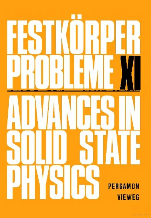 Produktbild: Festk&ouml;rper Probleme XI