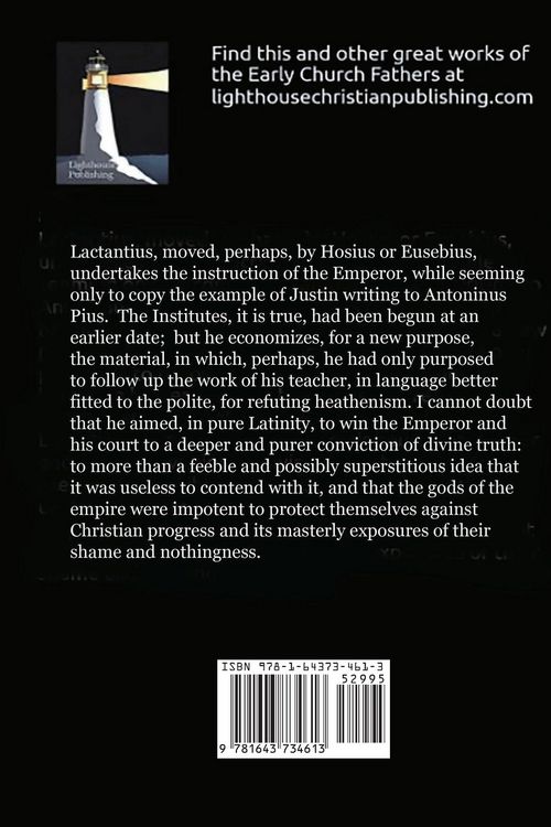 Produktbild: The Writings of Lactantius