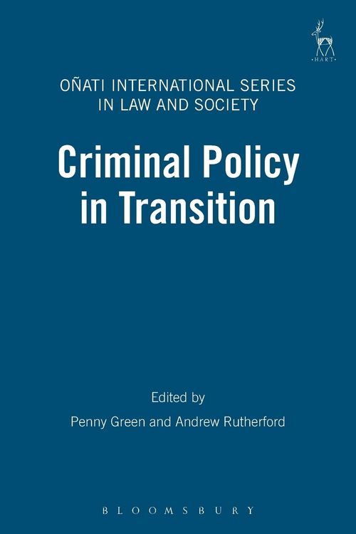 Produktbild: Criminal Policy in Transition