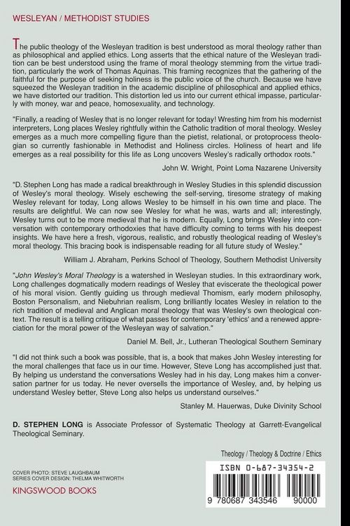Produktbild: John Wesley's Moral Theology