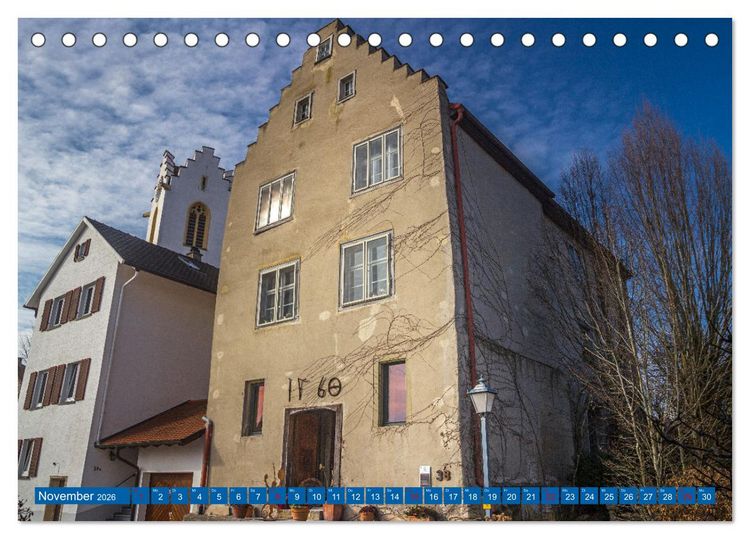 Produktbild: Aach im Hegau (Tischkalender 2026 DIN A5 quer), CALVENDO Monatskalender