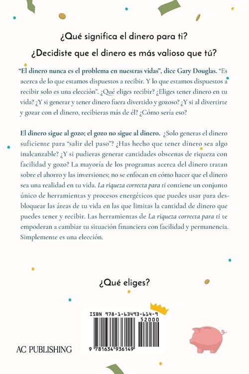 Produktbild: La Riqueza Correcta Para Ti (Spanish)