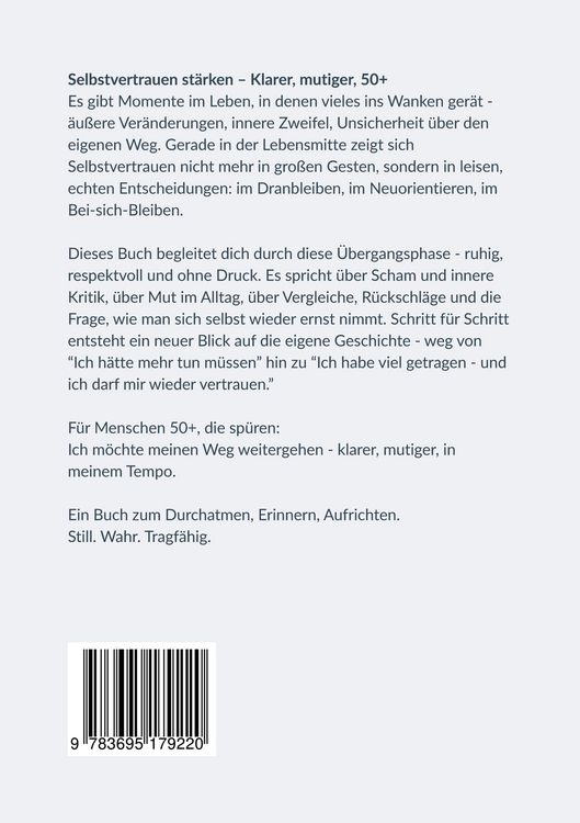 Produktbild: Selbstvertrauen st&auml;rken - Klarer, mutiger, 50+