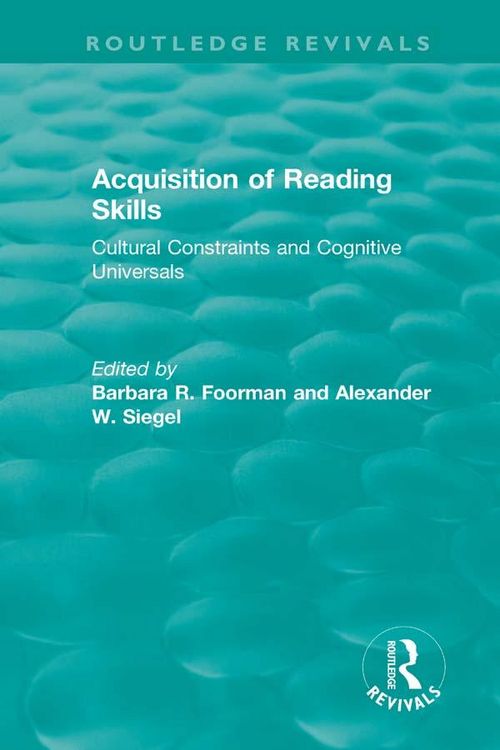 Produktbild: Acquisition of Reading Skills (1986)