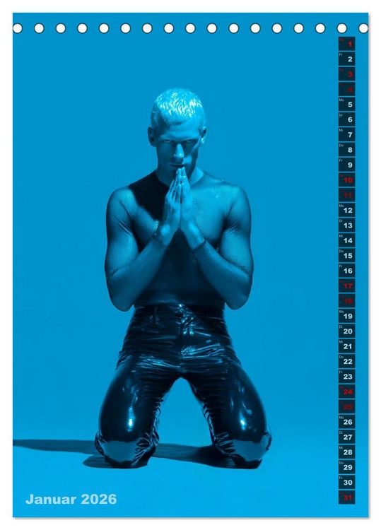 Produktbild: M&auml;nner und Latex (Tischkalender 2026 DIN A5 hoch), CALVENDO Monatskalender