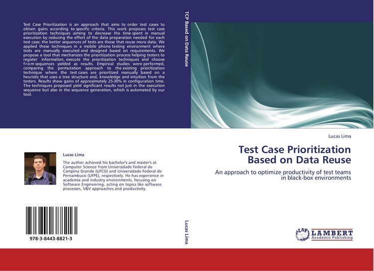 Produktbild: Test Case Prioritization Based on Data Reuse