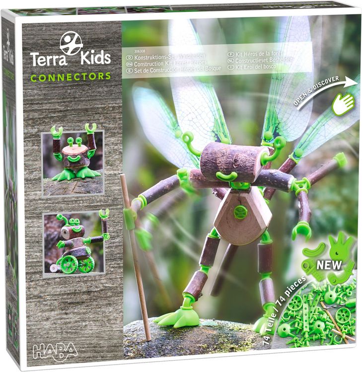 Produktbild: HABA - Terra Kids Connectors - Konstruktions-Set Waldhelden