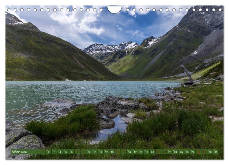 Produktbild: Pitztal in Bildern (Wandkalender 2026 DIN A4 quer), CALVENDO Monatskalender
