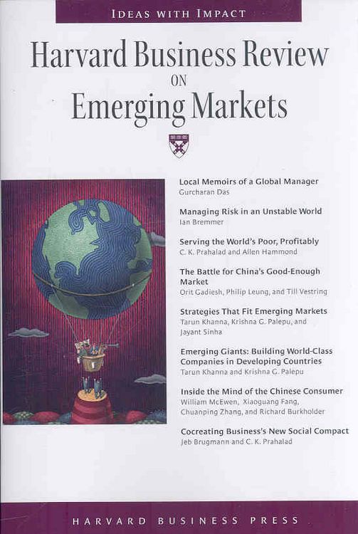 Produktbild: Harvard Business Review on Emerging Markets