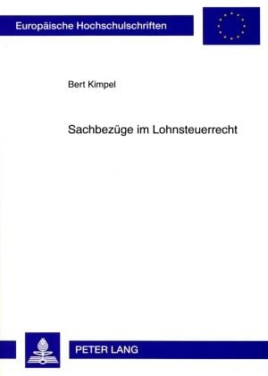 Produktbild: Sachbezuege im Lohnsteuerrecht