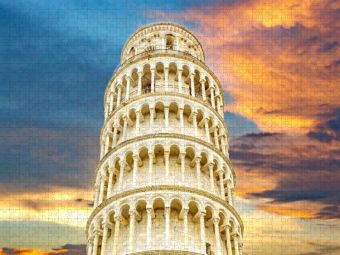 Produktbild: CALVENDO Puzzle Schiefer Turm von Pisa | 2000 Teile Lege-Gr&ouml;&szlig;e 90x67cm Foto-Puzzle f&uuml;r gl&uuml;ckliche Stunden