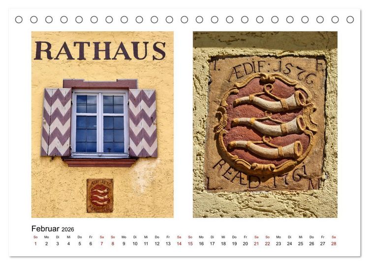 Produktbild: Wei&szlig;enhorn (Tischkalender 2026 DIN A5 quer), CALVENDO Monatskalender