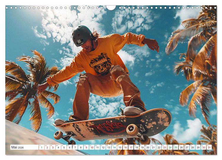 Produktbild: Action pur - atemberaubende Hobbys (Wandkalender 2026 DIN A3 quer), CALVENDO Monatskalender