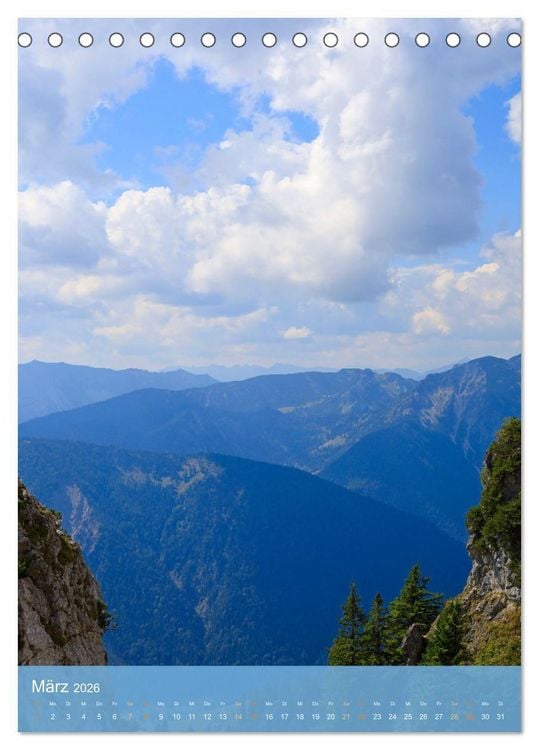 Produktbild: Faszination Wendelstein (Tischkalender 2026 DIN A5 hoch), CALVENDO Monatskalender