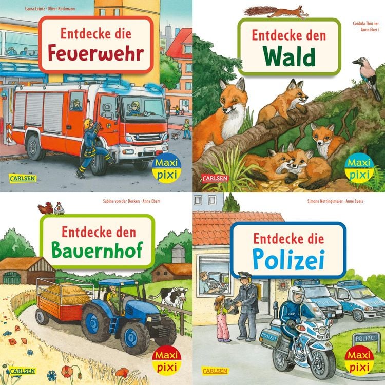 Bild vom Artikel Maxi-Pixi-4er-Set 97: Entdecke deine Welt 2 (4x1 Exemplar) vom Autor 