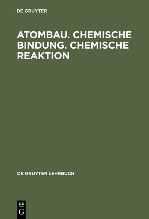 Produktbild: Atombau. Chemische Bindung. Chemische Reaktion