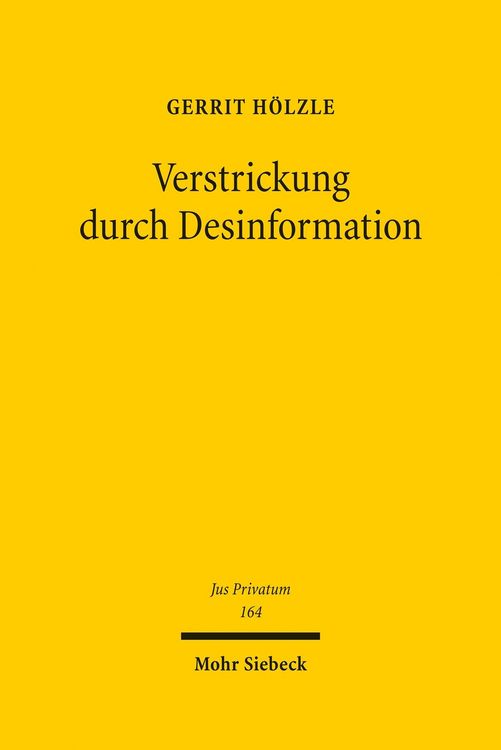 Produktbild: Verstrickung durch Desinformation