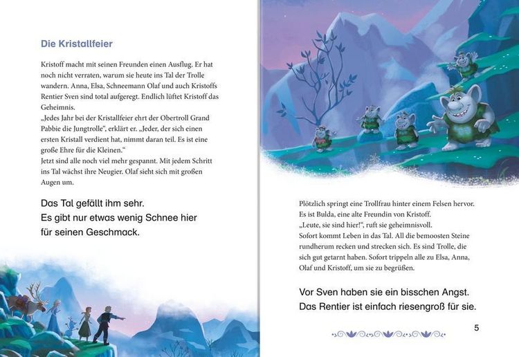 Produktbild: Leselernstars Wir lesen gemeinsam Geschichten Die Eisk&ouml;nigin Zauber der Polarlichter: Die magischen Steine