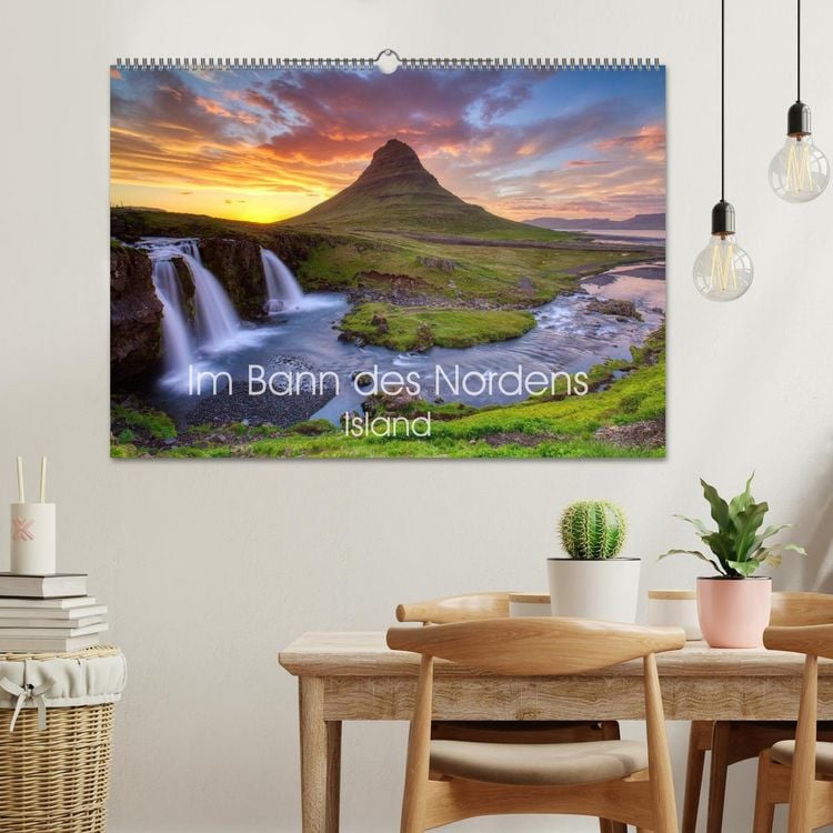Produktbild: Im Bann des Nordens - Island (Wandkalender 2026 DIN A2 quer), CALVENDO Monatskalender