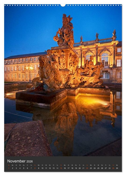 Produktbild: Bayreuth 2026 (hochwertiger Premium Wandkalender 2026 DIN A2 hoch), Kunstdruck in Hochglanz