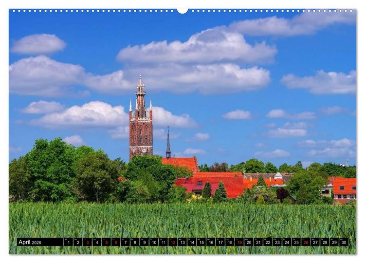 Produktbild: Spaziergang durch den W&ouml;rlitzer Park (hochwertiger Premium Wandkalender 2026 DIN A2 quer), Kunstdruck in Hochglanz