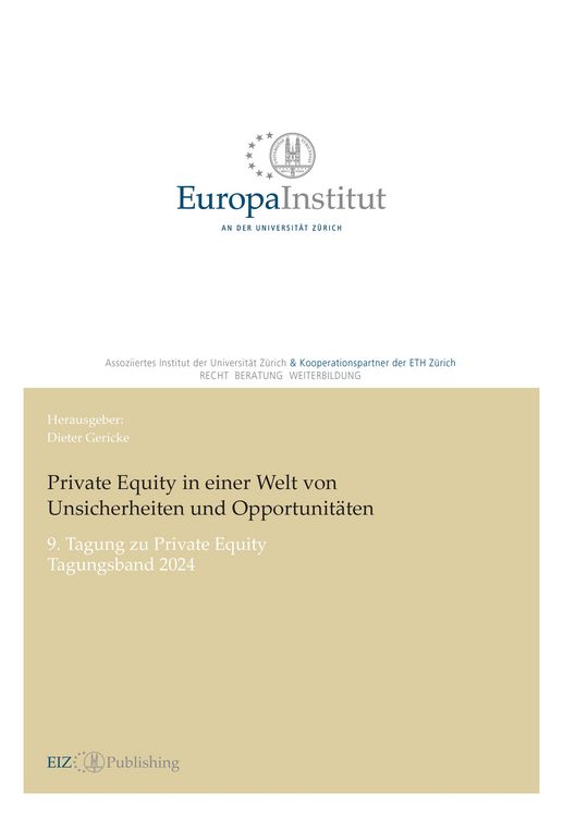 Produktbild: Private Equity in einer Welt von Unsicherheiten und Opportunit&auml;ten