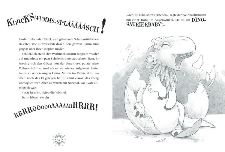 Produktbild: Der Weihnachtosaurus und die Winterhexe