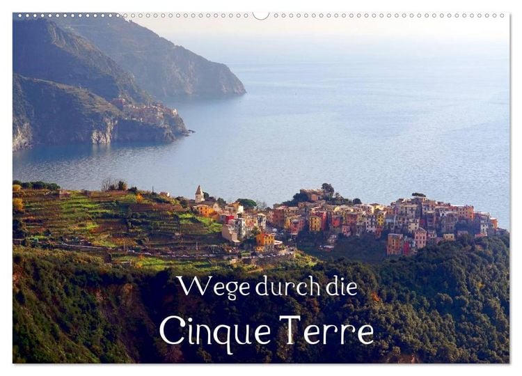 Produktbild: Wege durch die Cinque Terre (Wandkalender 2026 DIN A2 quer), CALVENDO Monatskalender
