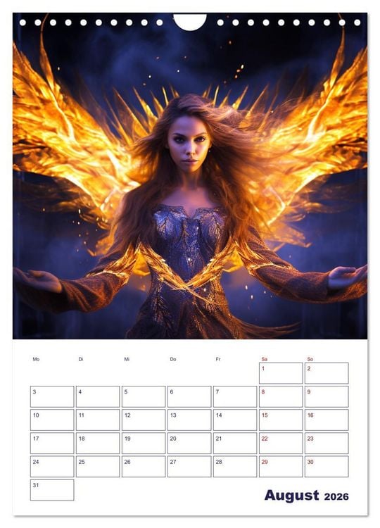 Produktbild: Die wundersame Welt der Zauberwesen (Wandkalender 2026 DIN A4 hoch), CALVENDO Monatskalender