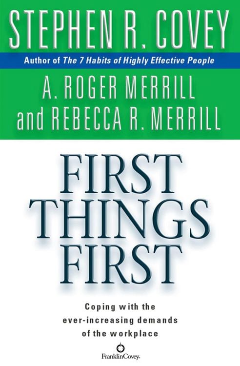 Produktbild: First Things First