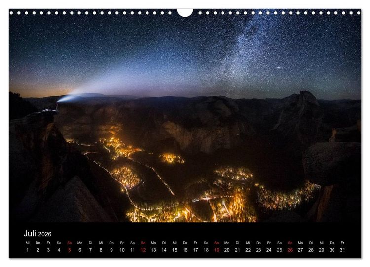 Produktbild: Sternensucher - Landschaft unter Sternen (Wandkalender 2026 DIN A3 quer), CALVENDO Monatskalender