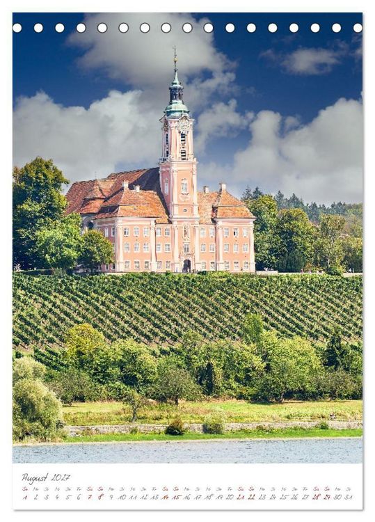 Produktbild: &Uuml;berlingen in 12 wundersch&ouml;nen Motiven (Tischkalender 2027 DIN A5 hoch), CALVENDO Monatskalender