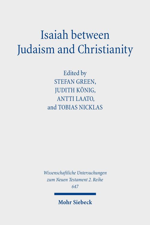 Produktbild: Isaiah between Judaism and Christianity