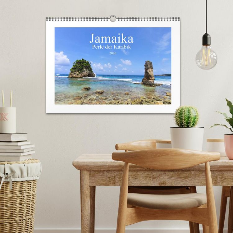 Produktbild: Jamaika - Perle der Karibik 2026 (Wandkalender 2026 DIN A3 quer), CALVENDO Monatskalender
