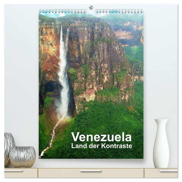 Produktbild: Venezuela - Land der Kontraste (hochwertiger Premium Wandkalender 2026 DIN A2 hoch), Kunstdruck in Hochglanz