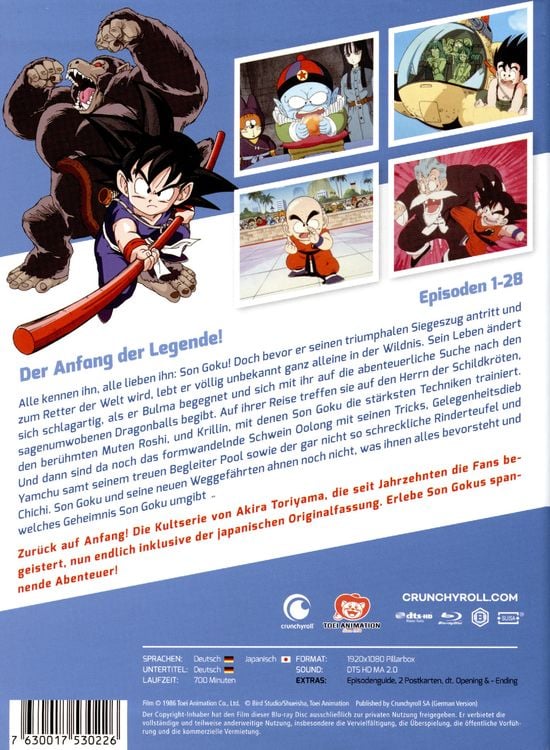 Dragonball - Die TV-Serie - Box 1 [3 BRs] als Blu-ray kaufen