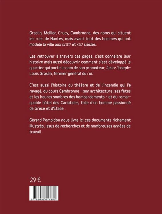 Produktbild: Graslin homme son oeuvre son