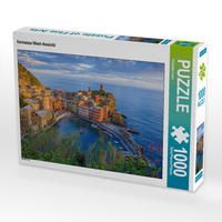 Produktbild: CALVENDO Puzzle Vernazza West-Ansicht | 1000 Teile Lege-Gr&ouml;&szlig;e 64x48cm Foto-Puzzle f&uuml;r gl&uuml;ckliche Stunden