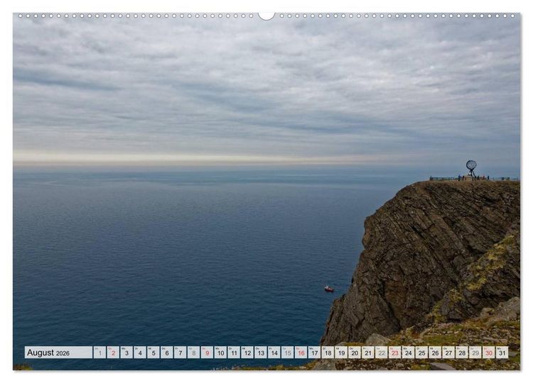Produktbild: Hurtigruten - Faszination Natur (hochwertiger Premium Wandkalender 2026 DIN A2 quer), Kunstdruck in Hochglanz