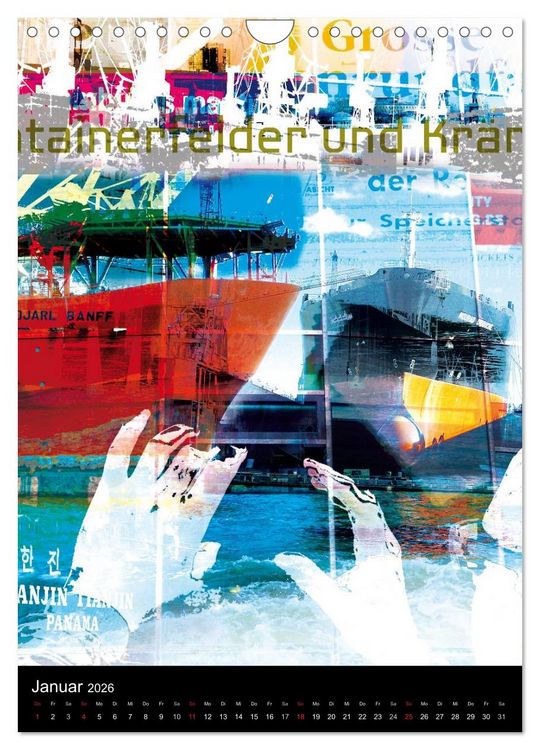 Produktbild: reflections (Wandkalender 2026 DIN A4 hoch), CALVENDO Monatskalender