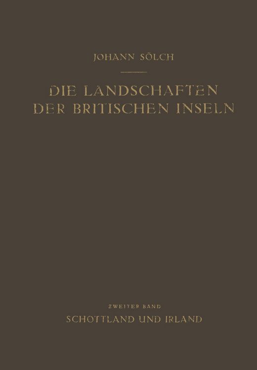 Produktbild: Die Landschaften der Britischen Inseln